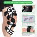 Orthomen OA Knee Brace - X-Large Left Silver | Best Support for Osteoarthritis & Arthritis Pain Relief - Buy Online on GoSupps.com