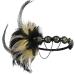 BABEYOND 1920s Sequined Showgirl Headpiece Feather Headband | Flapper Gatsby Hair Accessory - Buy Online on GoSupps.com