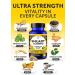 Lunakai USA Made Testosterone Booster + Shilajit Capsules Bundle Non-GMO 60ct Each - Buy Online on GoSupps.com