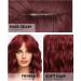 WOKESTAR Bob Curly Wig - Short Synthetic Wavy Wine Red Wig for Women, 12 inch with Fringe - Buy Online on GoSupps.com