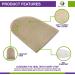 Mars Wellness Gel Heel Lift Cushion Pad Shock Absorbing Heel Lift for Women Alleviate Achilles Arch & Heel Pain Ideal for Leg Length Discrepancies & Bone Spurs - Buy Online on GoSupps.com