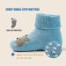 Non Slip Baby Winter Socks with Grips 6 Pairs - 0-12 Months | Moon Tree Baby - Buy Online on GoSupps.com