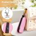 4PCS Lip Balm Holder Set - Keychain Zipper Lip Gloss & Chapstick Holder - Perfect Gift for Women - Buy Online on GoSupps.com