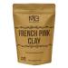 MB Herbals French Pink Clay 227g (Half Pound) | Montmorrillonite Pink Clay (French Rose Clay) | Mild, Hydrating Clay suitable for Sensitive, Matured & Acne-Prone Skin