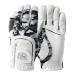 Wilson Staff Golf Glove Fit-All JR Glove One-Size For Youth Left Hand One Size White Black