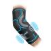 Dr. Scholl's Compression Elbow Sleeve with Massaging Gel Breathable Fabric Shock-Absorbing Elbow Compression Sleeve Built-in Gel Padding & Support (Size L/XL)