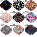 12 Pieces 8 Inch Charcoal Bamboo Mama Cloth/Menstrual Pads/Reusable Sanitary Pads/Panty Liners - You Choose 12 from 25 Designs and Send The Message to Me - Buy Online on GoSupps.com