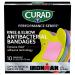 Curad Ironman Antibacterial Bandages - Extreme Hold Adhesive Technology - 10 Count Pack - Buy Online on GoSupps.com