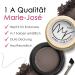 Marie-Jos & Co Dark Brown Eyebrow Powder - Compact Makeup for Natural Looking Eyebrows - Includes 3g Powder & Brush - All Day Soft Finish - Buy Online on GoSupps.com