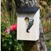 British Garden Nesting Bird Boxes - Set of 4 | Wooden Houses for Blue Tits, Sparrows, and Robins | Hinged Roof for Easy Cleaning - Buy Online on GoSupps.com