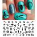 Country & Western Nail Art Waterslide Decals Set #1 - Horseshoes Cowboy Boots