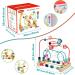 Shop Atoylink 2-in-1 Montessori Toys - Wooden Abacus & Labyrinth for Fine Motor Skills | Perfect Educational Gift for Kids 1-3 Years - Buy Online on GoSupps.com