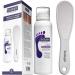 Foot Care Callus Softener Combo - Footlogix Callus Softener Spray & Double Sided Foot File Set For Dry Rough Cracked Heel - Feet Exfoliator & Scrubber For Convenient Pedicure At Home