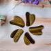 Tiger Eye Gua Sha Tool - Jade Guasha Board for Spa Massage & Face Care | Best Gua Sha Scraping Massage Tool - Brown - Buy Online on GoSupps.com