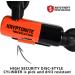 Kryptonite Evolution Series 4 1016 Integrated Chain Lock - Black/Orange 160cm | Heavy-Duty Security Solution - Buy Online on GoSupps.com