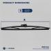 Five Oceans FO752 12 Marine Curved Wiper Blade for Boats and RVs - TMC Quality - Buy Online on GoSupps.com