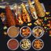 Thanksgiving Fall Maple Leaf Nail Art Glitter Flakes | Golden Orange Fine Glitter Powder & Hexagon Sequins for Manicure & Crafts - Buy Online on GoSupps.com