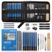 AONLSKH Sketching and Drawing Pencils Set-35pcs Art Supplies Drawing Kit Graphite Charcoal Professional Pencils Set  Kids & Adults (35PCS) 35 Piece Set