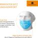 Buy ISC Hygiene & Safety Mundsprung Masks 50 Pack 3-Layer Comfort Fit Latex-Free Multiple Colors Available - Buy Online on GoSupps.com