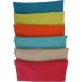 Organic Flax Seed Eye Pillow (Pack of 6) - Unscented, Soft Cotton Flannel - Soothing Stress Relief for Headaches, Meditation, Yoga & Massage - Bulk Wholesale - Primary Colors - Buy Online on GoSupps.com