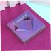 Mipcase Makeup Plattete 3pcs 9 Matte Eyeshadow Paillette Eyeshadow Metallic Eye Shadow Palettes Eyeshadow Palette Diamond 1 count (Pack of 1) Purplex3pcs - Buy Online on GoSupps.com