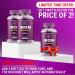 Iron Gummies with Vitamin C for Adults | 40mg Iron, 100mg Vitamin C | Natural Grape Flavor | Anemia Support | 30 Day Supply - Buy Online on GoSupps.com