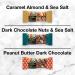 KIND Bar Minis Variety Pack - Dark Chocolate  Nuts  Caramel  Gluten-Free  Low Sugar - 30 Count (0.7 oz each) - Buy Online on GoSupps.com