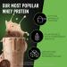 ESN Vegan Designer Protein Powder Dark Cookies 910 g Can - Muscle Building and Recovery Dark Cookies 910 g (Package of 1) - Buy Online on GoSupps.com
