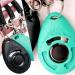 HoAoOo Pet Training Clicker with Wrist Strap - Dog Training Clickers (Black +Bluegreen) - Buy Online on GoSupps.com