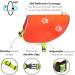Dog West Safety Reflection Harness - Waterproof Hunting Gear for Day & Night Visibility | Sizes XS to XXL in Orange & Yellow - Buy Online on GoSupps.com