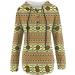 Womens Fall Winter Thermal Hoodie Sweatshirt - Khaki Large - Buy Online on GoSupps.com