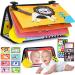 Baby Mirror Foldable Toy Baby Tummy Time Toy Toddler Education and Cognitive Toy for Newborn 0 3 6 Months