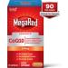 Buy MegaRed CoQ10 200mg Capsules - Supports Heart Health & Cellular Energy - 90 Count | Antioxidant Protection - Buy Online on GoSupps.com