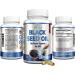 Premium Cold Pressed Black Seed Oil Capsules with Vitamin E - Hair, Skin & Immune Health - 120ct - Buy Online on GoSupps.com