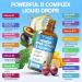 15-in-1 Liposomal Vitamin B Complex Pro B Complex Drops with Vitamin B1 B2 B3 Niacinamide Choline B5 B6 B7 Biotin Inositol Folate B12 Zinc Lutein Zeaxanthin Taurine Vitamin C 2 fl oz - Buy Online on GoSupps.com