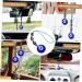 Lurrose 6 Pcs Evil Eye Charm Car Acessories Evil Eye Door Hanging Evil Eye Room Decor Devil Eye Household - Buy Online on GoSupps.com