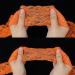 Elastic Lace Trim 10 Yards - Orange Floral Pattern Stretchy Lace Ribbon for Sewing, Garments, Crafts, and Gift Wrapping - Buy Online on GoSupps.com
