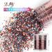 12 Pack Face Glitter for Festivals - Chunky Cosmetic Glitter for Body Hair & Nails - Mixed Colors for Sparkling Decoration - Buy Online on GoSupps.com