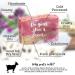 Carolina Soap Works Watermelon Scented Goat Milk Soap Bar (1 Pack) - All-Natural, Handmade in USA, Organic, Cruelty-Free - Artisanal Aloe Soap for Psoriasis, Eczema & Sensitive Skin - 5 Ounce Bar - Buy Online on GoSupps.com