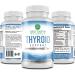 Thyroid Support Supplement with Vitamin B-12, Iodine, and Essential Minerals for Optimal Thyroid Function - 60 Capsules - Buy Online on GoSupps.com