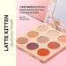 Winky Lux Latte Kitten Eyeshadow Palette - 9 Shades for Eyes and Face - Buy Online on GoSupps.com