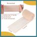 4 Rolls Self Adhesive Elastic Bandage Wrap for Sports Injuries - 5 Yard (3 Inch Width) - Ideal for Ankle, Knee, Wrist Sprains - Flexible & Stretchy Tape for Pets - Buy Online on GoSupps.com