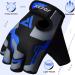 RDX Gym Weight Lifting Gloves - Anti Slip, Padded Palm Protection - Men Women Half Finger Fitness Workout Equipment (Blue, Medium) - Buy Online on GoSupps.com