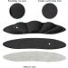 Adhesive Heel Cushion Pads - Reusable Heel Grips for Perfect Fit | Comfortable Inserts for Loose Boots & Shoes - Men & Women - Buy Online on GoSupps.com