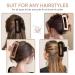 4 Pack 5 Inch Extra Large Claw Clips for Thick Hair - Non-slip, Matte Finish - Jumbo Claw Clips for Long, Curly Hair - Hair Accessories for Women and Girls - Buy Online on GoSupps.com