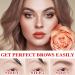 3 Pcs Waterproof Microblading Eyebrow Tattoo Pen - Long Lasting Micro-Fork Tip Brow Pencil for Natural Charming Makeup (Dark Brown) - Buy Online on GoSupps.com