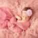 Newborn Photography Props  5 PCS Baby Photo Props Long Ripple Wraps with Headbands  Pink Baby Photography Wrap Set for Baby Girl and Boy - Buy Online on GoSupps.com