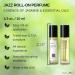Jazz Roll-On Perfume with Jasmine Essential Oil Alcohol-Free All-Natural Organic Long-Lasting Fragrance - Travel-Size Perfume for Women - TSA Approved 0.33 oz / 10 ml - Buy Online on GoSupps.com
