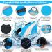 Hjyokuso Dog Life Jacket - Adjustable Reflective Swimming Aid for Dogs - Ripstop Material Strong Buoyancy & Rescue Handle - Blue Size L for Swimming Boating & Canoeing - Buy Online on GoSupps.com