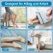 Hallux Valgus Correction Rail - Relief for Toe Pain & Alignment | Beige Left Bandage for Men & Women - Buy Online on GoSupps.com